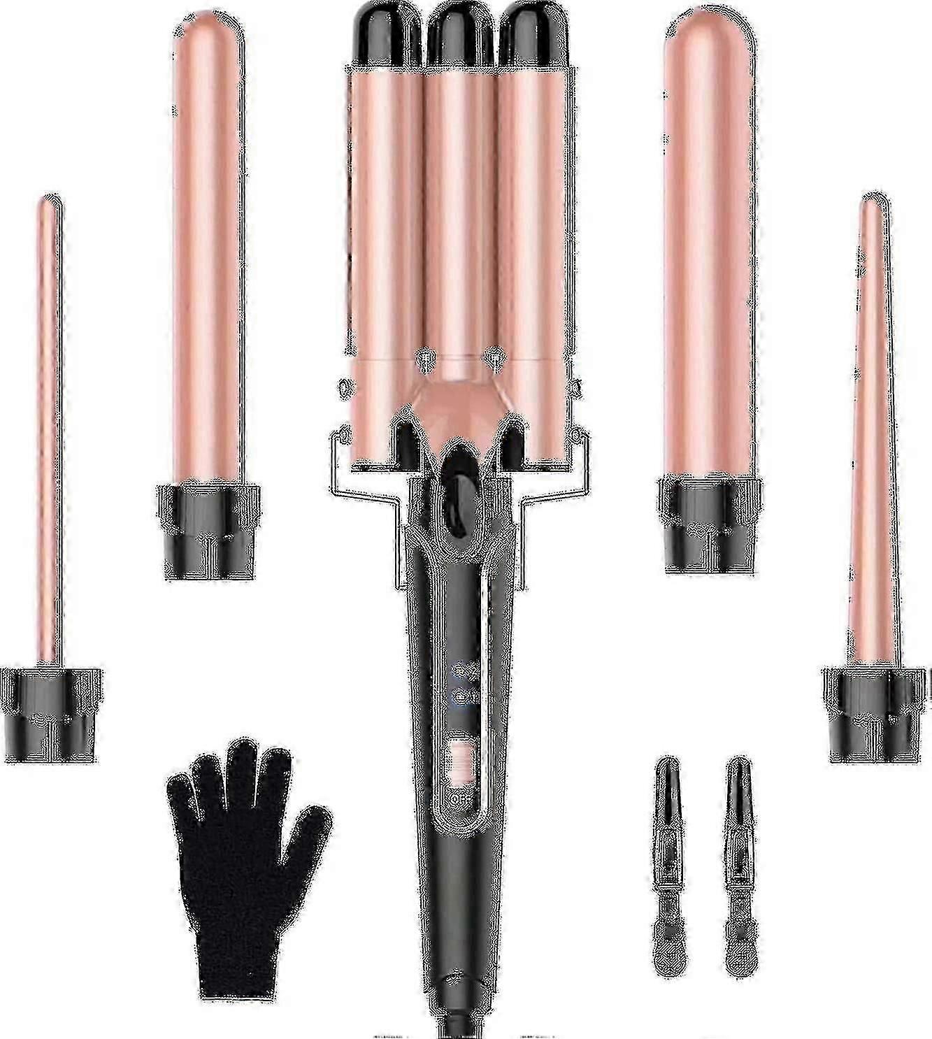 Curling Iron Set 5 In 1 Wave Iron - Curling Irons