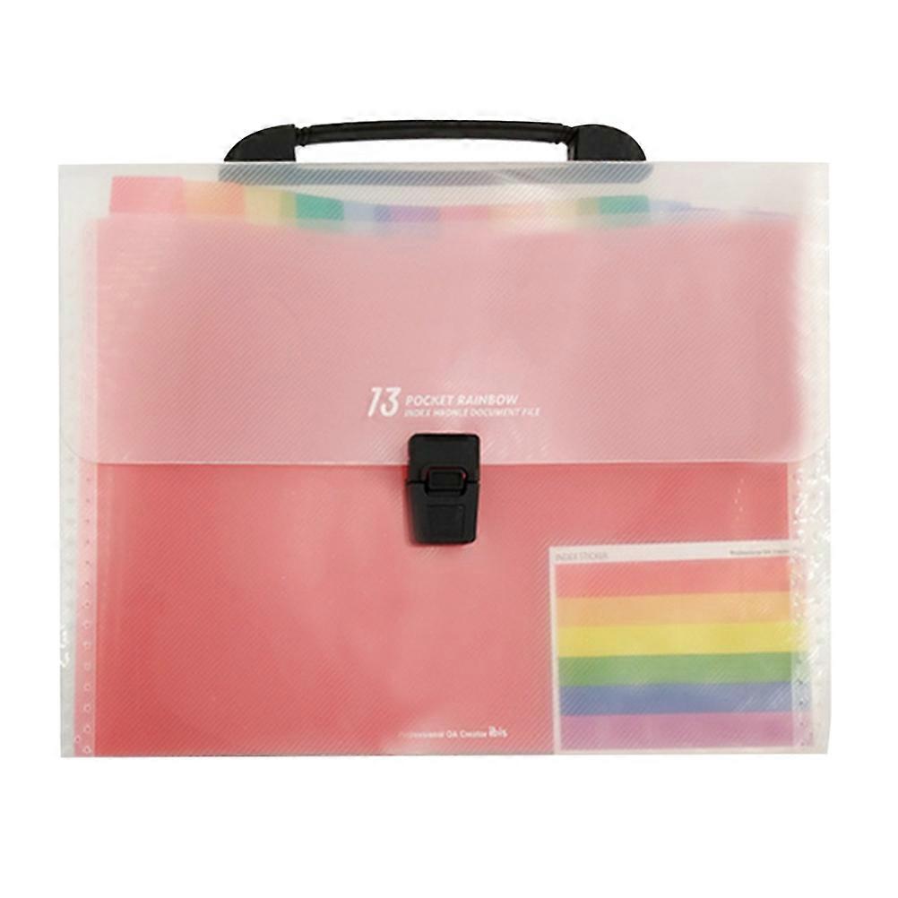Document Bag for Holding Documents 2Pcs Waterproof Plastic Large Capacity Organizer