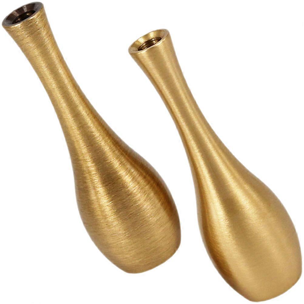 Copper Mini Vase for Flower Arrangement 8Pcs Desktop Set