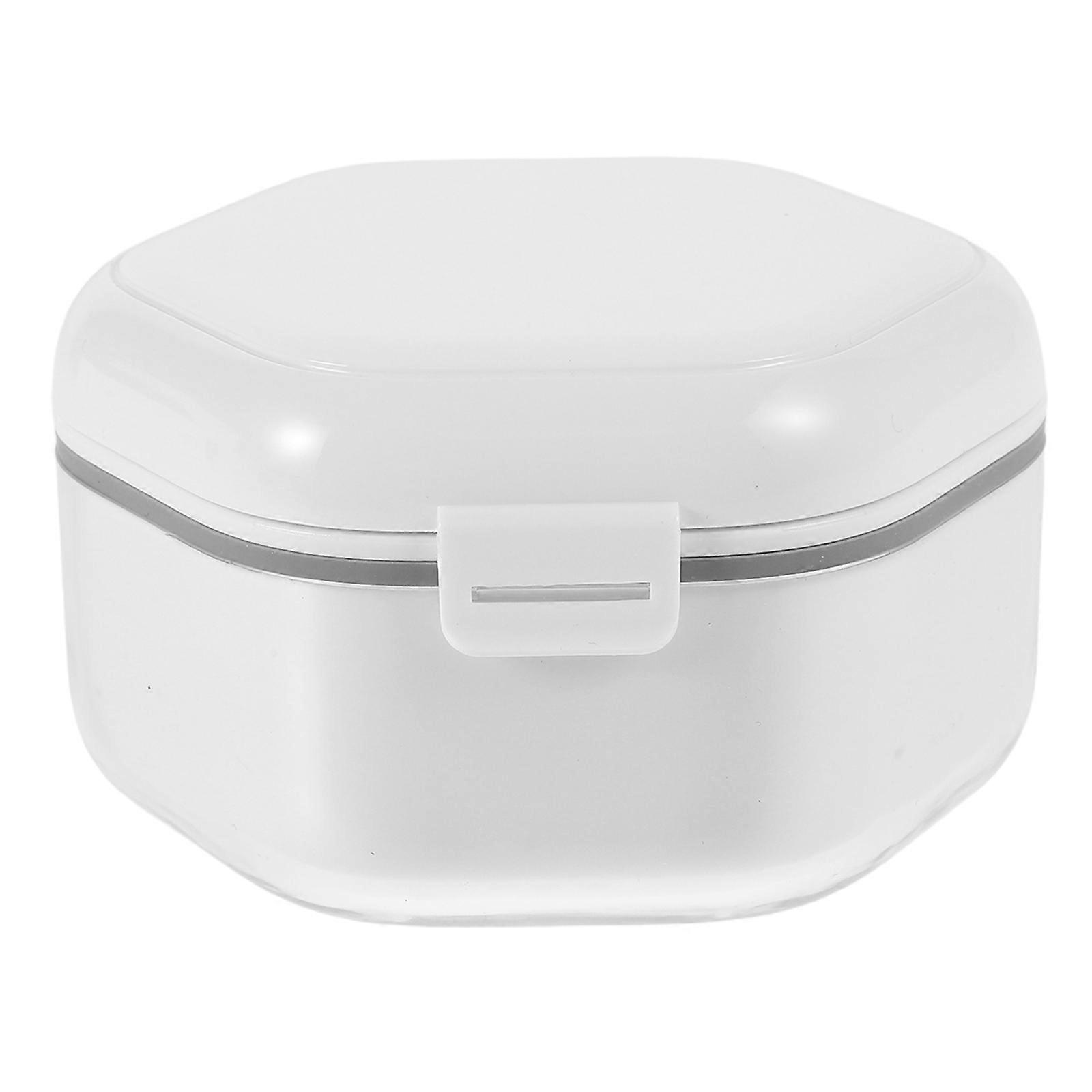 Portable Plastic Teeth Braces Case Retainer Holder for 5Pcs Protection