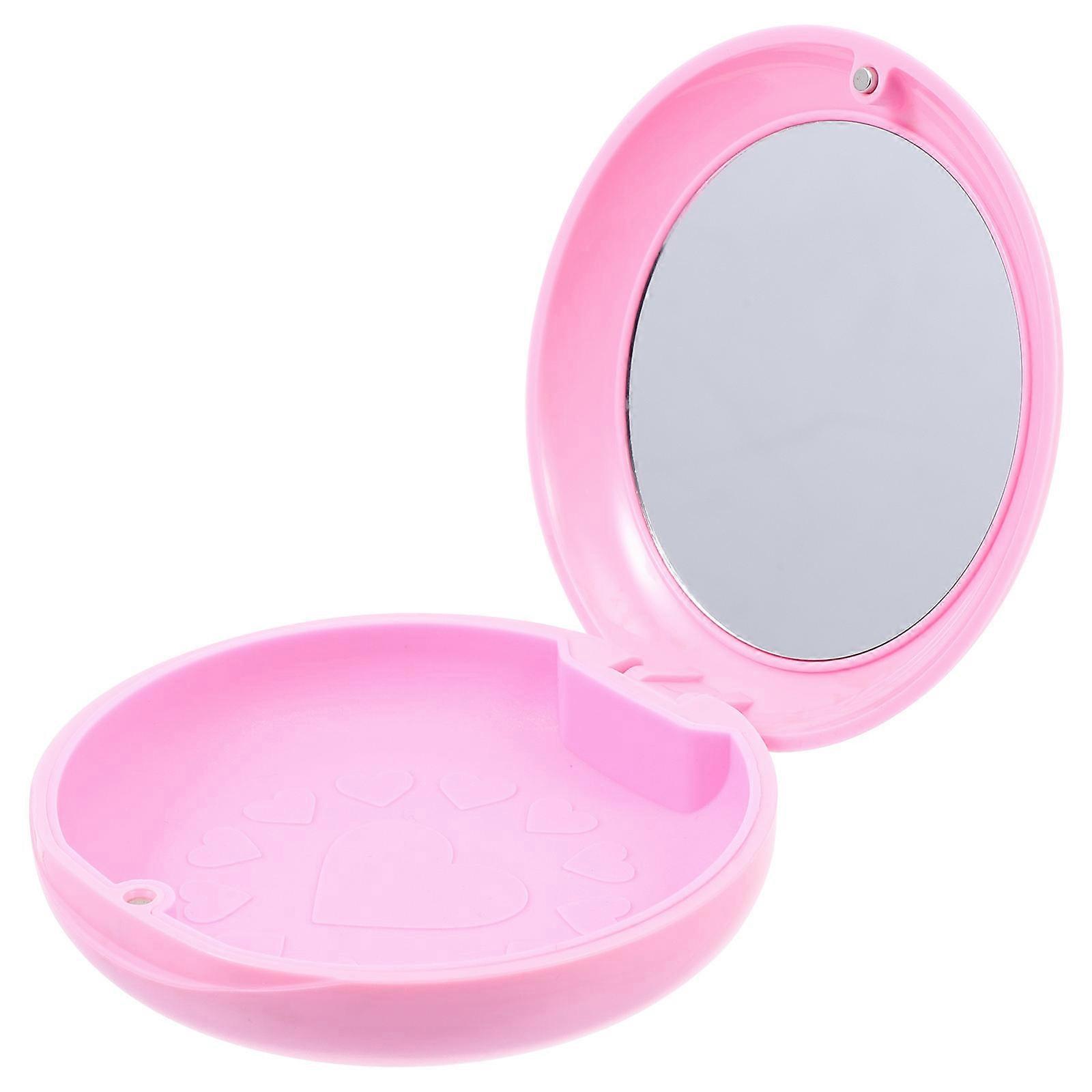 False Tooth Container For Daily Use And Storage Scratch-Resistant Compact Design 2Pcs