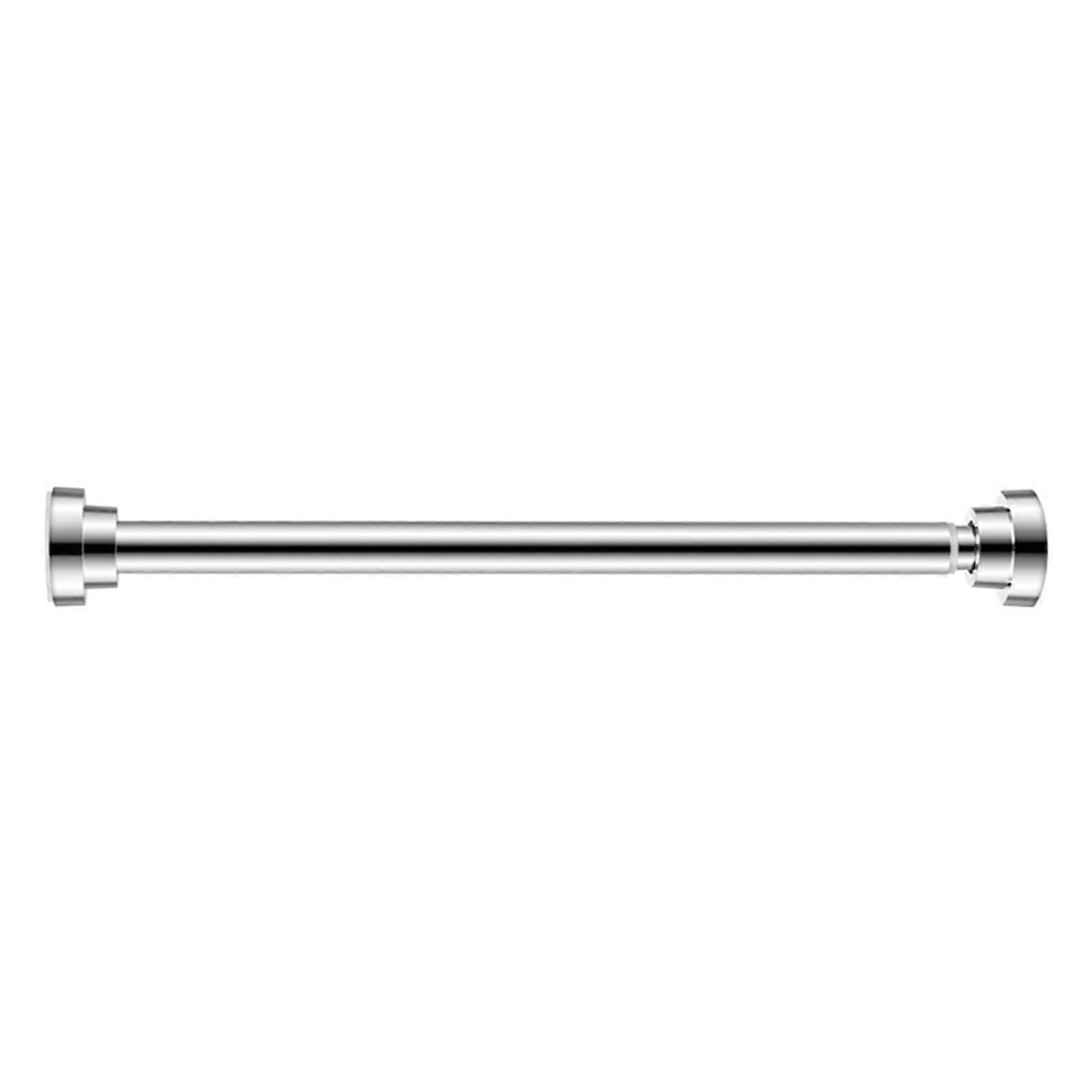 Tension Rod for Shower Curtain,Shower Curtain Rods No Drilling Expandable Spring Loaded Curtain Tension Rod Adjustable 15.75-21.65in Doesn't Rust