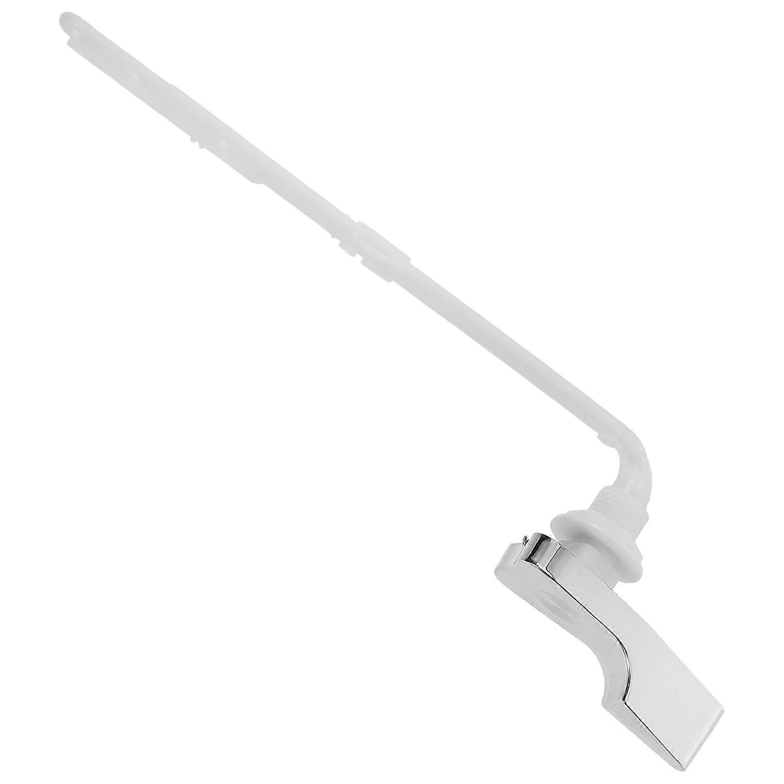 Toilet Flush Handle Replacement Plastic Lever for Toilet 2Pcs Set