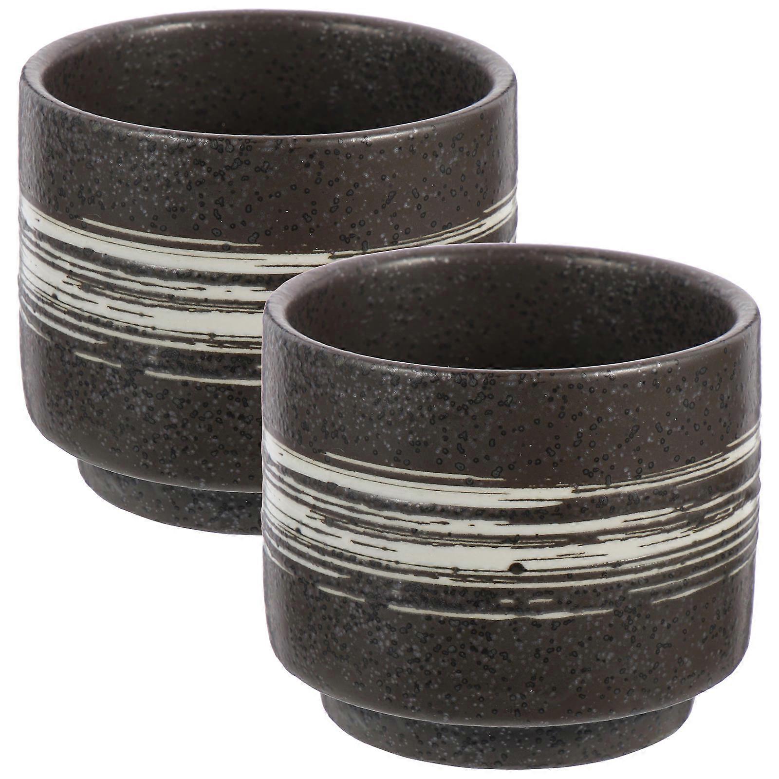 Multi-Function Ceramic Teacup Japanese Tea Cup Household 10Pcs Set