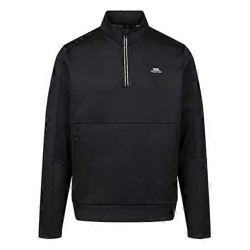 Trespass Mens Jay Quarter Zip Long-Sleeved Top