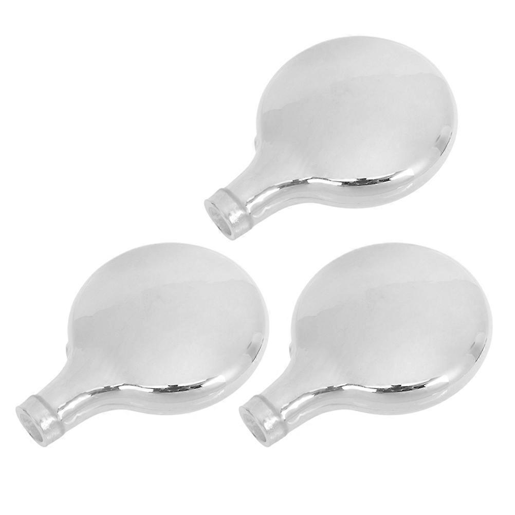 Grey Glass Lampshade Replacement for Light Fixture 6Pcs Set
