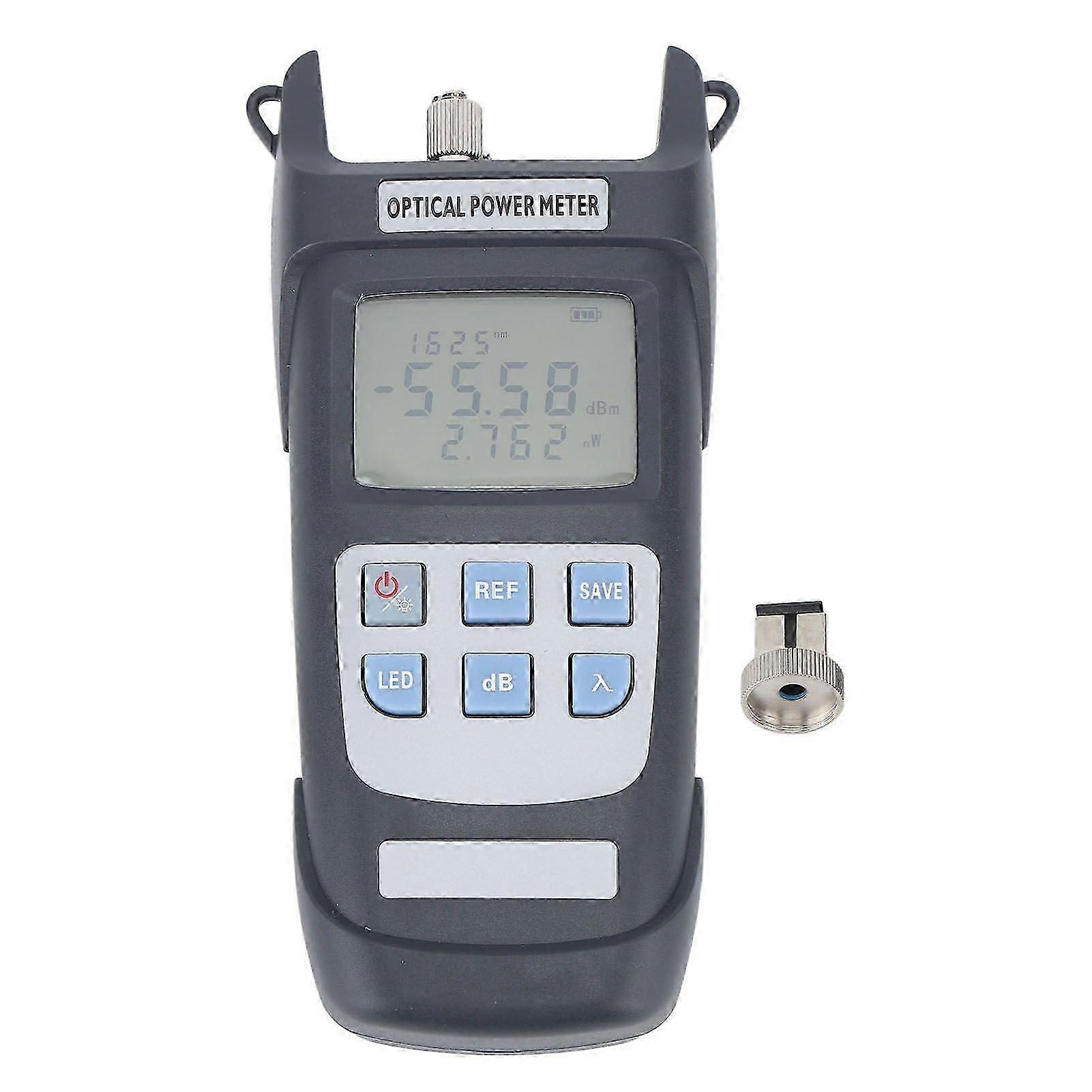 2025 Latest Model  Optical Power Meter Optic Fiber Attenuation Tester with LED