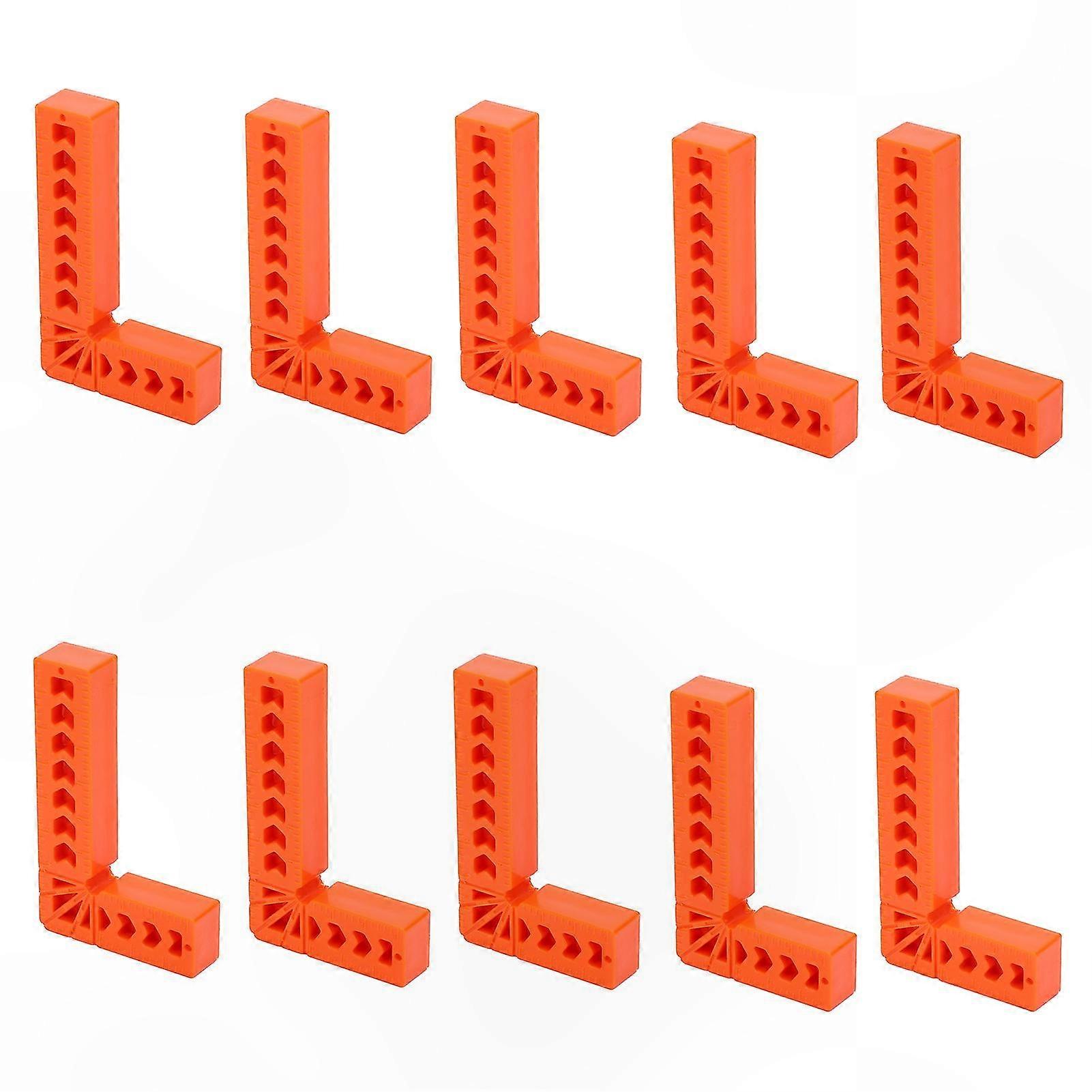 10pcs 3inch 90° Right Angle Positioner Plastic Woodworking Tools