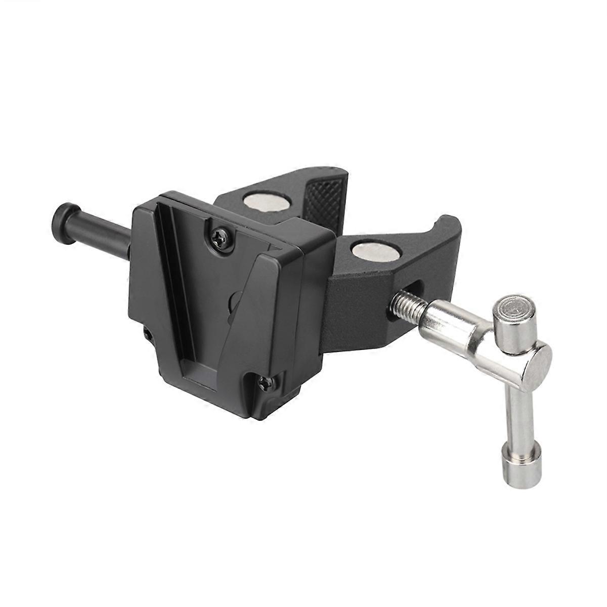 V-Lock Female Quick Release Mount Adapter with Crab Clamp