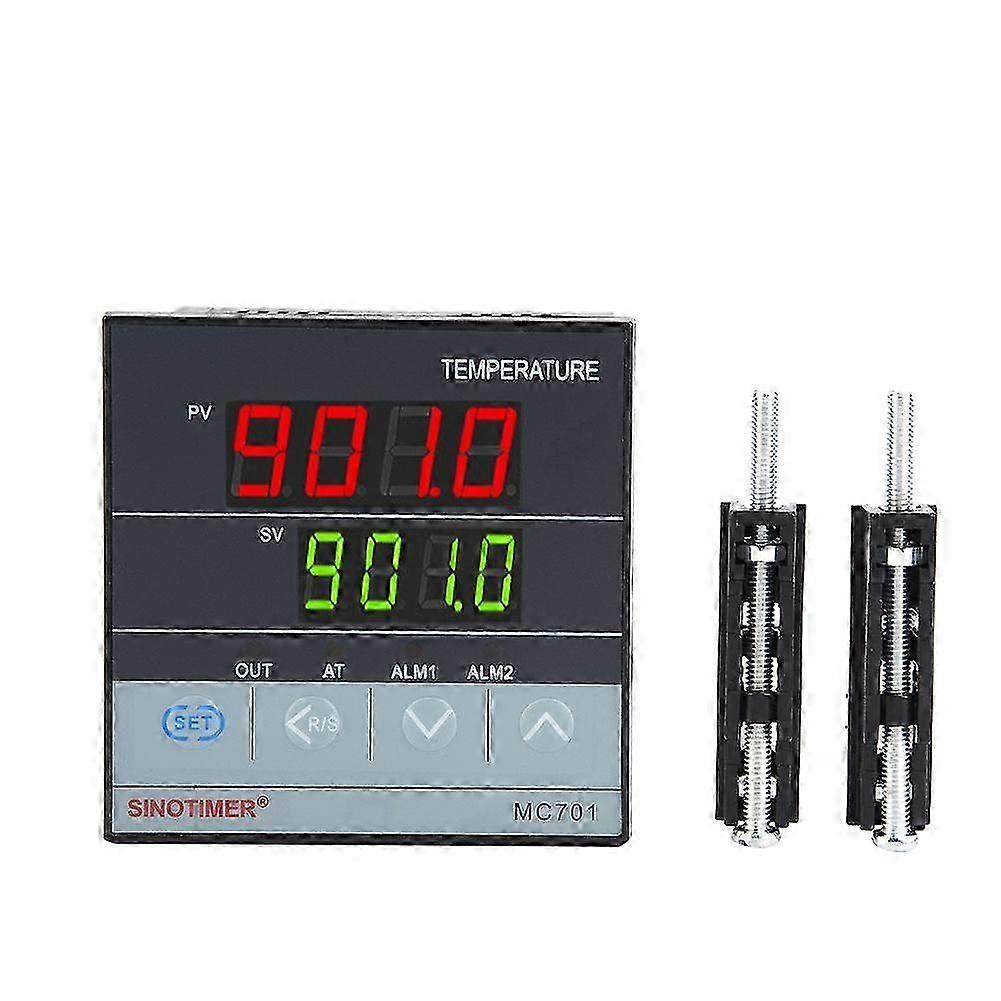 MC701 Digital PID Temperature Controller K Type PT100 Sensor Input Relay SSR Output