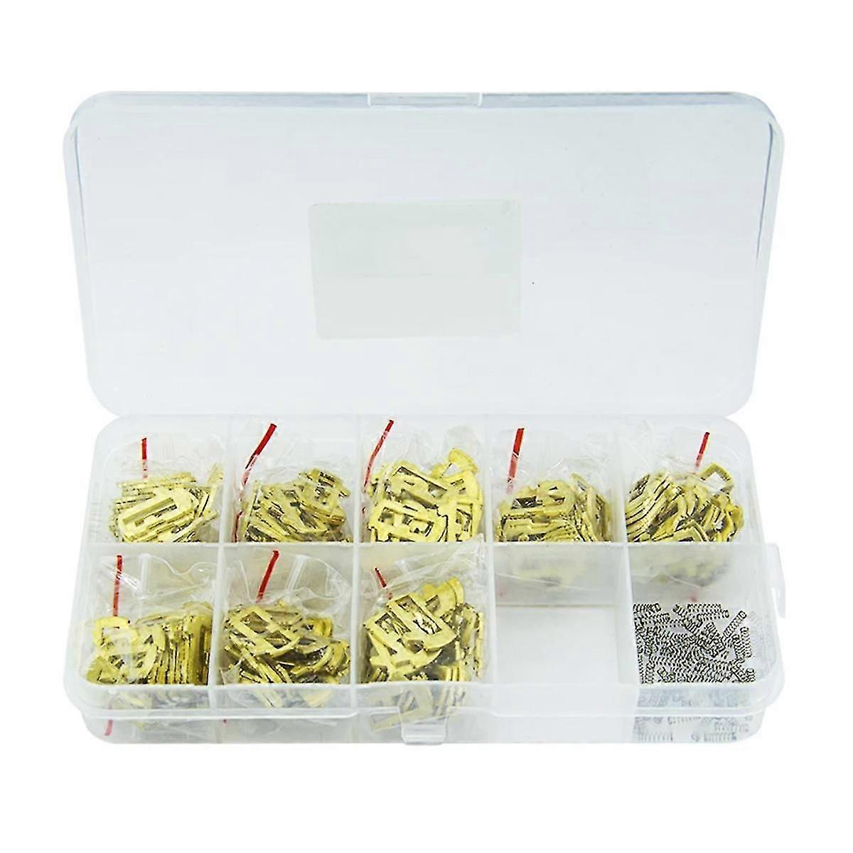 200pcs/lot ορείχαλκος Sip22 κλειδαριά αυτοκινήτων κλειδαριά αυτοκινήτων εξαρτημάτων κλειδαριά αυτοκινήτων κλειδαριά πιάτο κλειδαριάς για 8 τύπους κάθε 25pcs