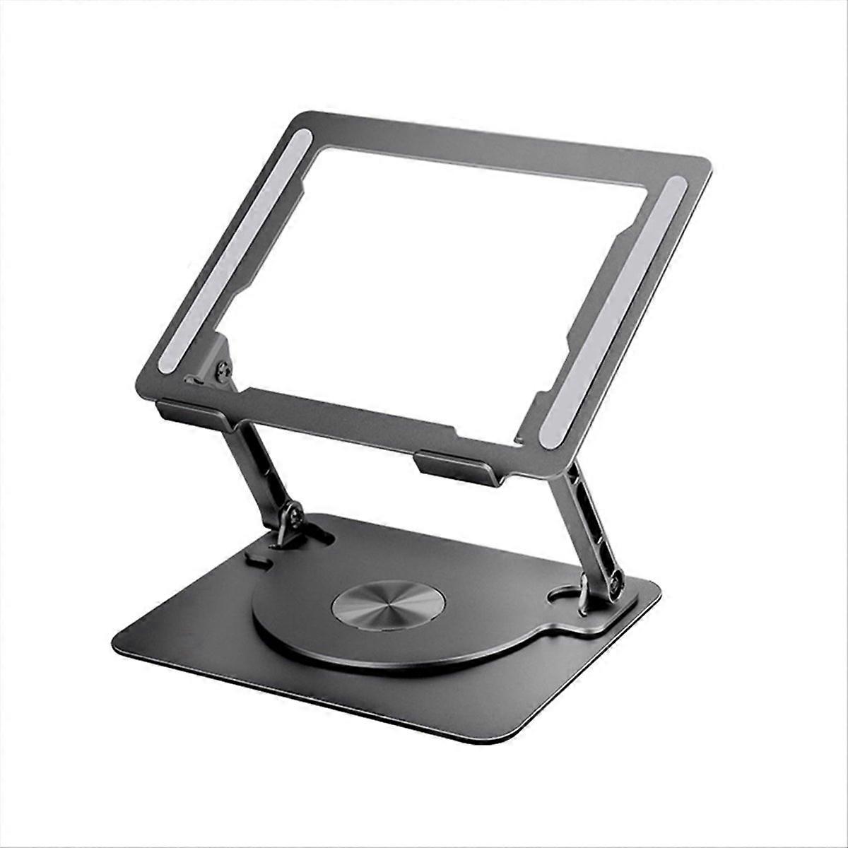 Lifting Heat Dissipation Computer Stand 360° Rotating Laptop Stand for Ipad Macbook Huawei Lenovo Computer Gray