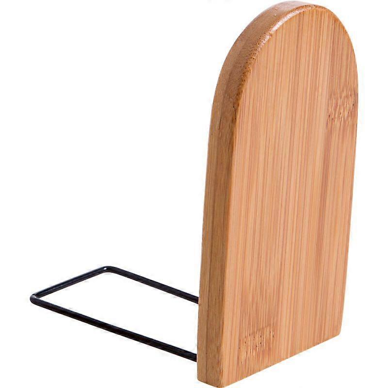 2-piece set, library, office, school book storage rack, bamboo bookend