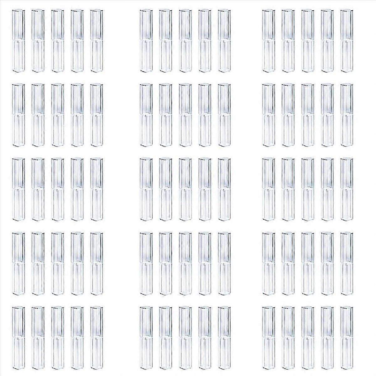 25Pcs Clear Pencil Case, Reusable Pen Gift Box Empty Plastic Pen Box