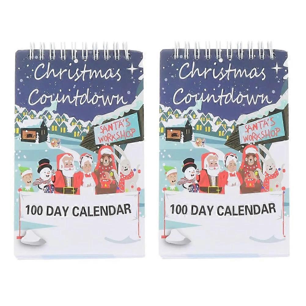 100-Day Christmas Countdown Calendar Calendar Countdown Calendar
