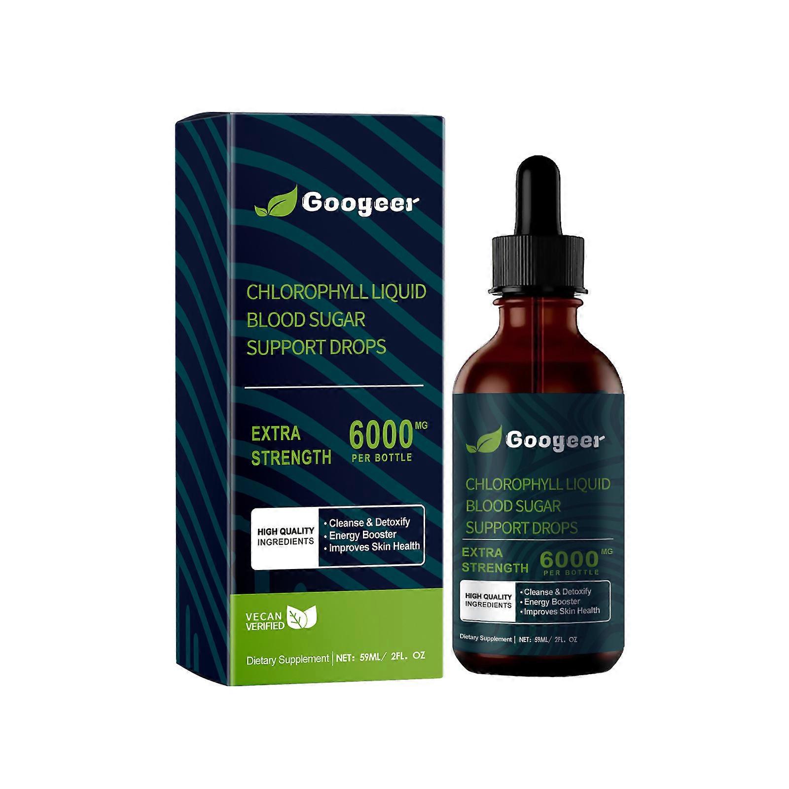 Googeer klorofyllstöddroppar kroppsbehandling Body-jianc