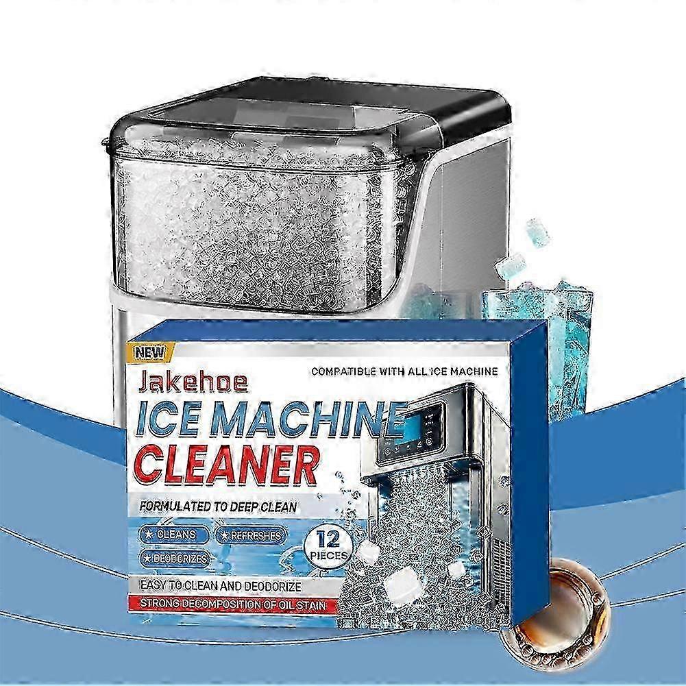 2025 Ice Machine Cleaner Descaler - 12/24 Clean Tablets