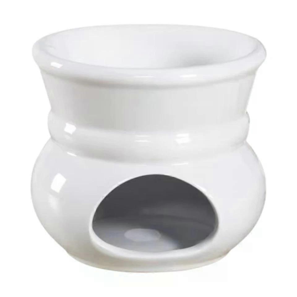 Chocolate Fondue Mug, Ceramic Chocolate Melter Pot with 2 Forks, 120ml Capacity