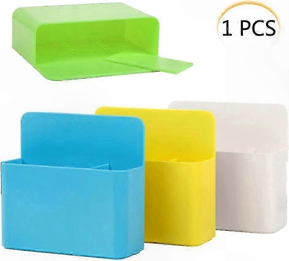 Magnetic Whiteboard Accessory Organizer for Markers and Erasers (Blue)