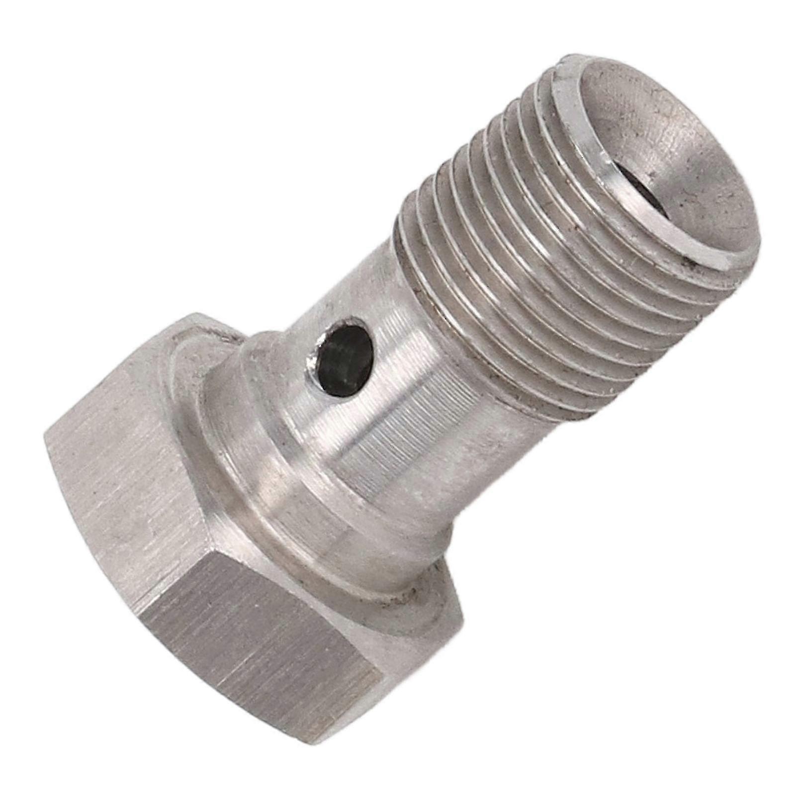 Parafuso de Banjo de Rosca Métrica Encaixe Único Furo com Arruelas para Freio