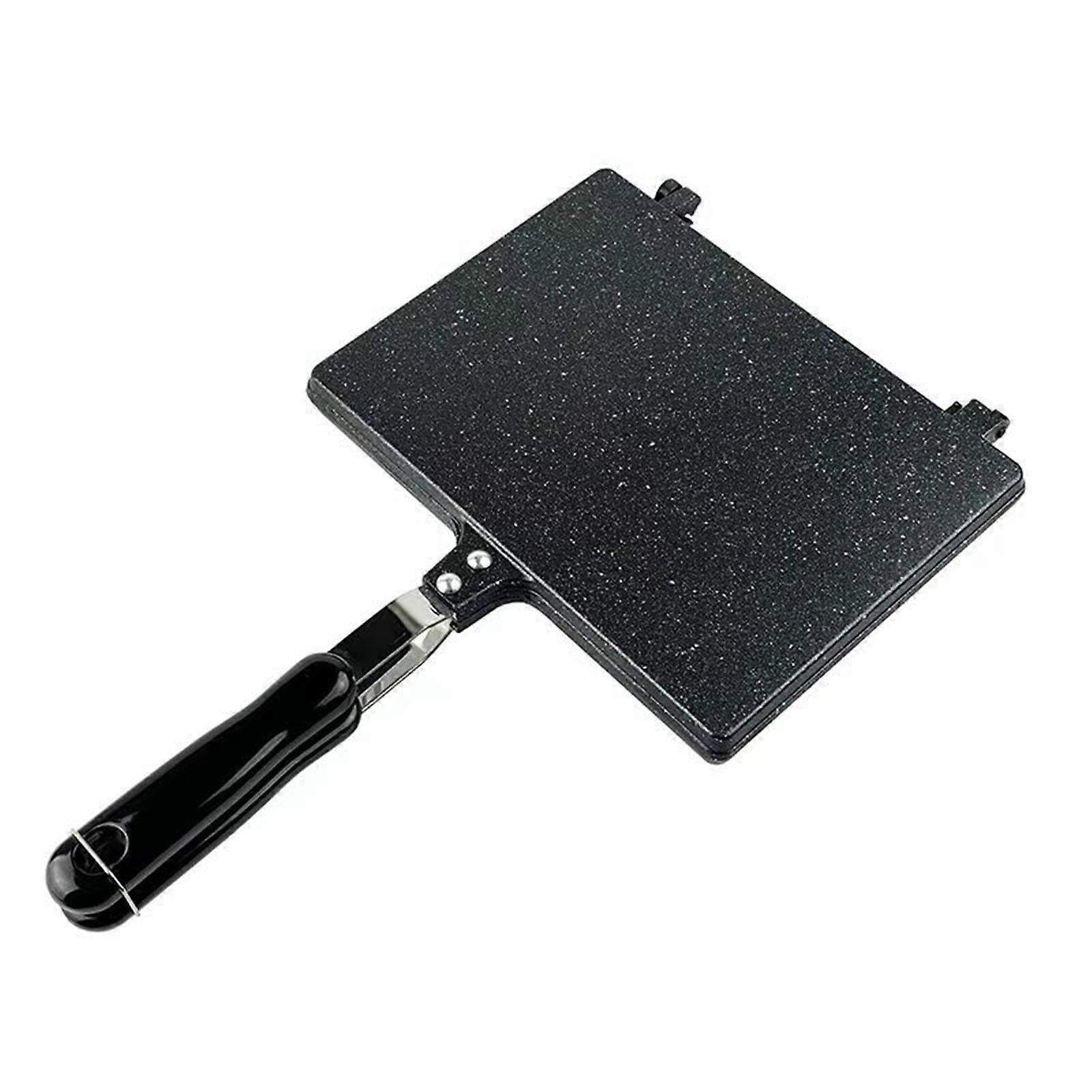 Aluminum Toasted Maker Pan Removable Design Ergonomic Handle Perfect For Sandwiches Waffles Quick Breakfast Solution Multicolor