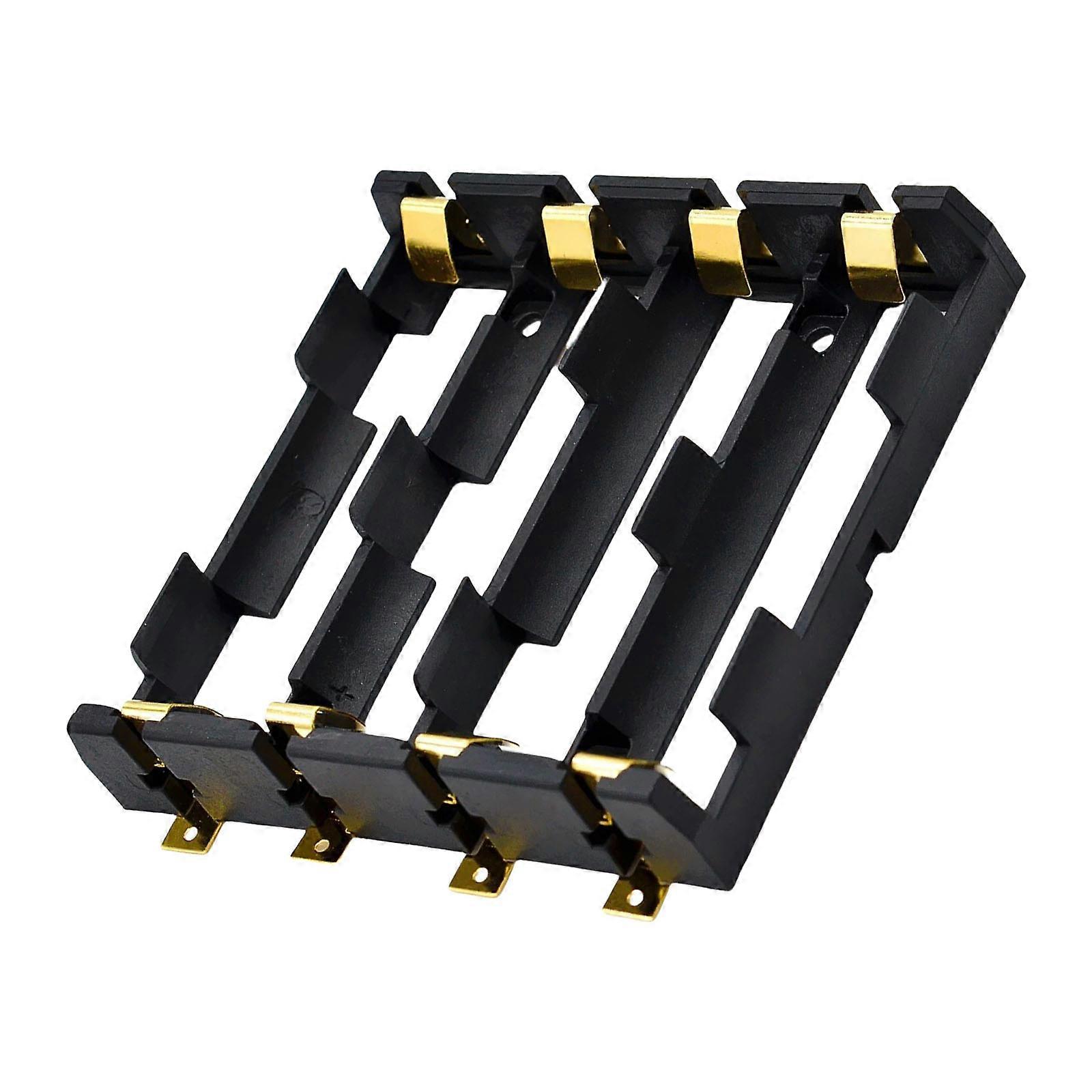 High Strength 1-4 Cells Nylons 18650 Batterys Holder For Series or Circuits and Over Current Protections Multicolor