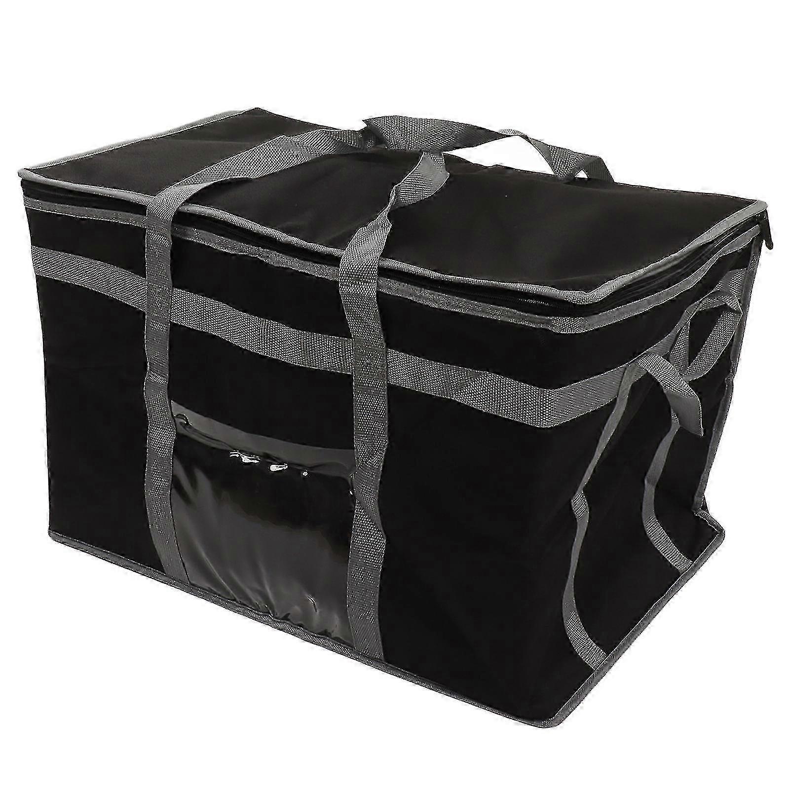 Insulated Bag 38L Large Capacity Reusable Cooler Bag Lunch Bag with 2 Handle for Food
