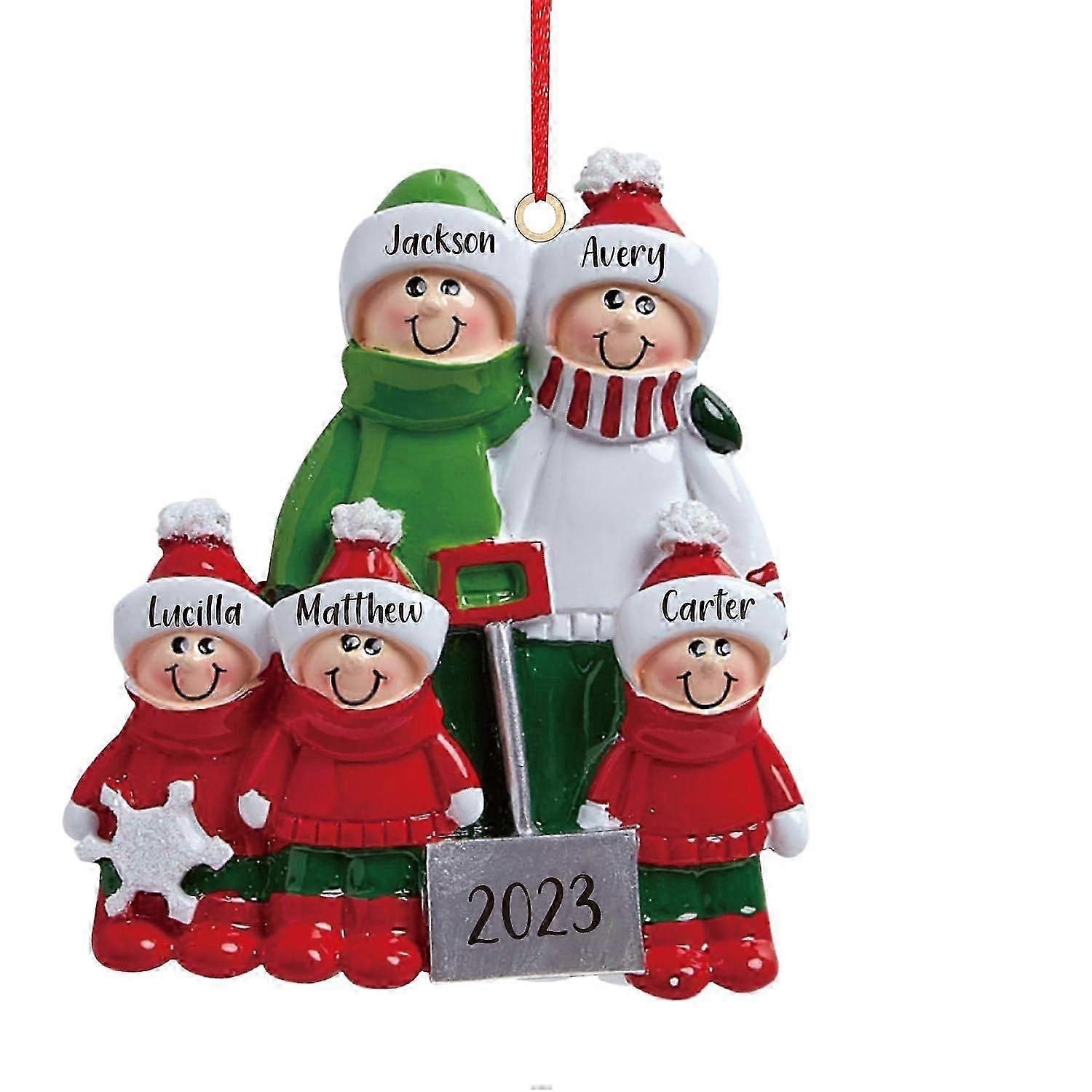 Custom Name Christmas Pendant for Hanging Tree Ornament 2024