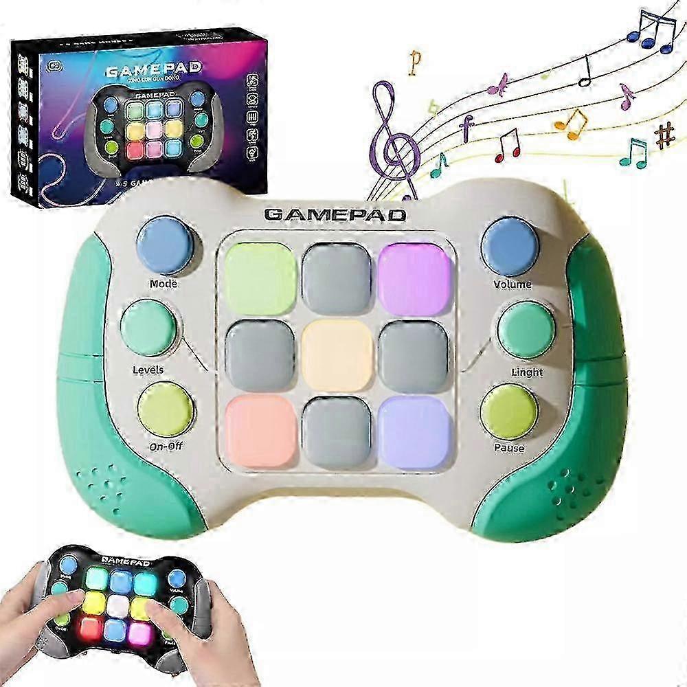 Fast Press Push Game Fidget Toys, Upgrade Flashing Handheld Light Up Fidget Toys