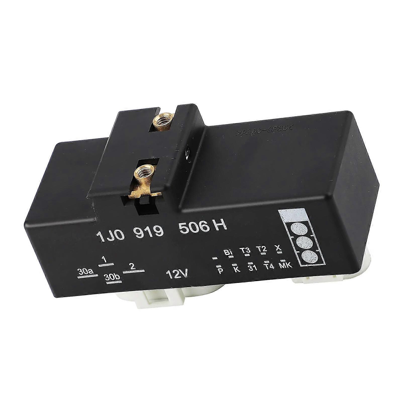 Auto Fan Control Unit Module Relays Cooling Fan Control Switches Relays 1J0919506H Replacement Parts Multicolor
