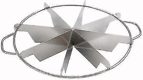 ΝΕΟ, πρέσα κοπής πίτας 8 φετών, ανοξείδωτο ατσάλι μετρητή 18/8, εμπορικού βαθμού, πλευρικές λαβές (1, 10 ουγκιά)