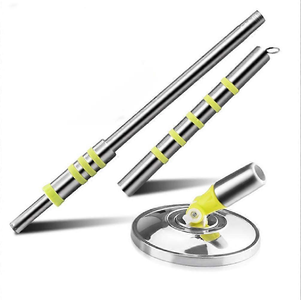 Spin Mop Handle Replacement Pole 360° Rotating No Pedal for Home and Office Floor Cleaning Green