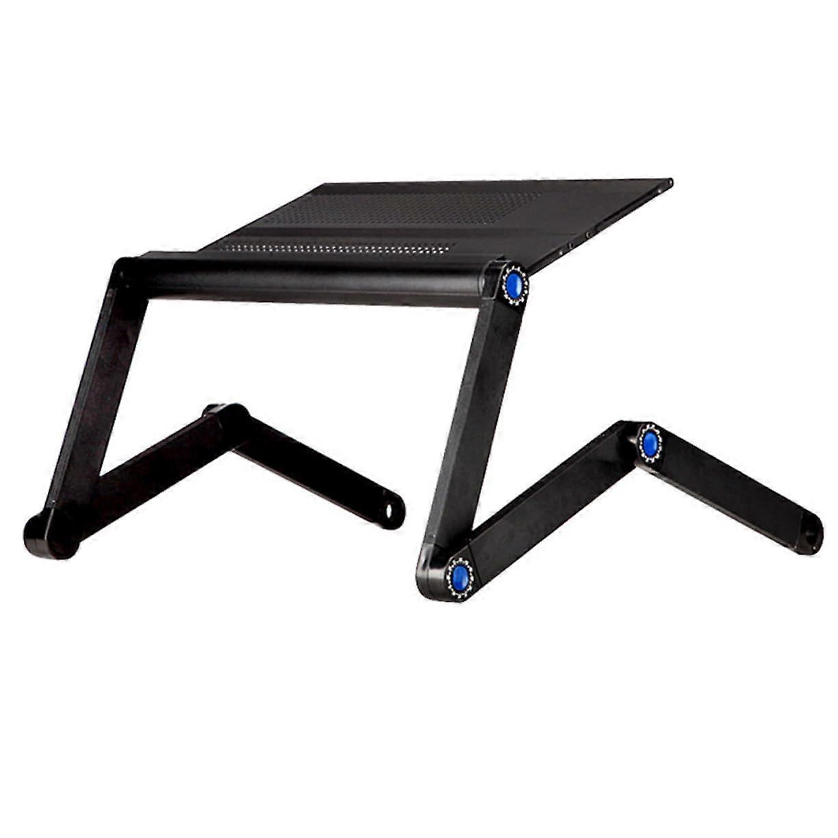 Adjustable Folding Laptop Stand Desk Aluminium Alloy Portable Computer Table With Vent Heat Dissipation Multi Angle