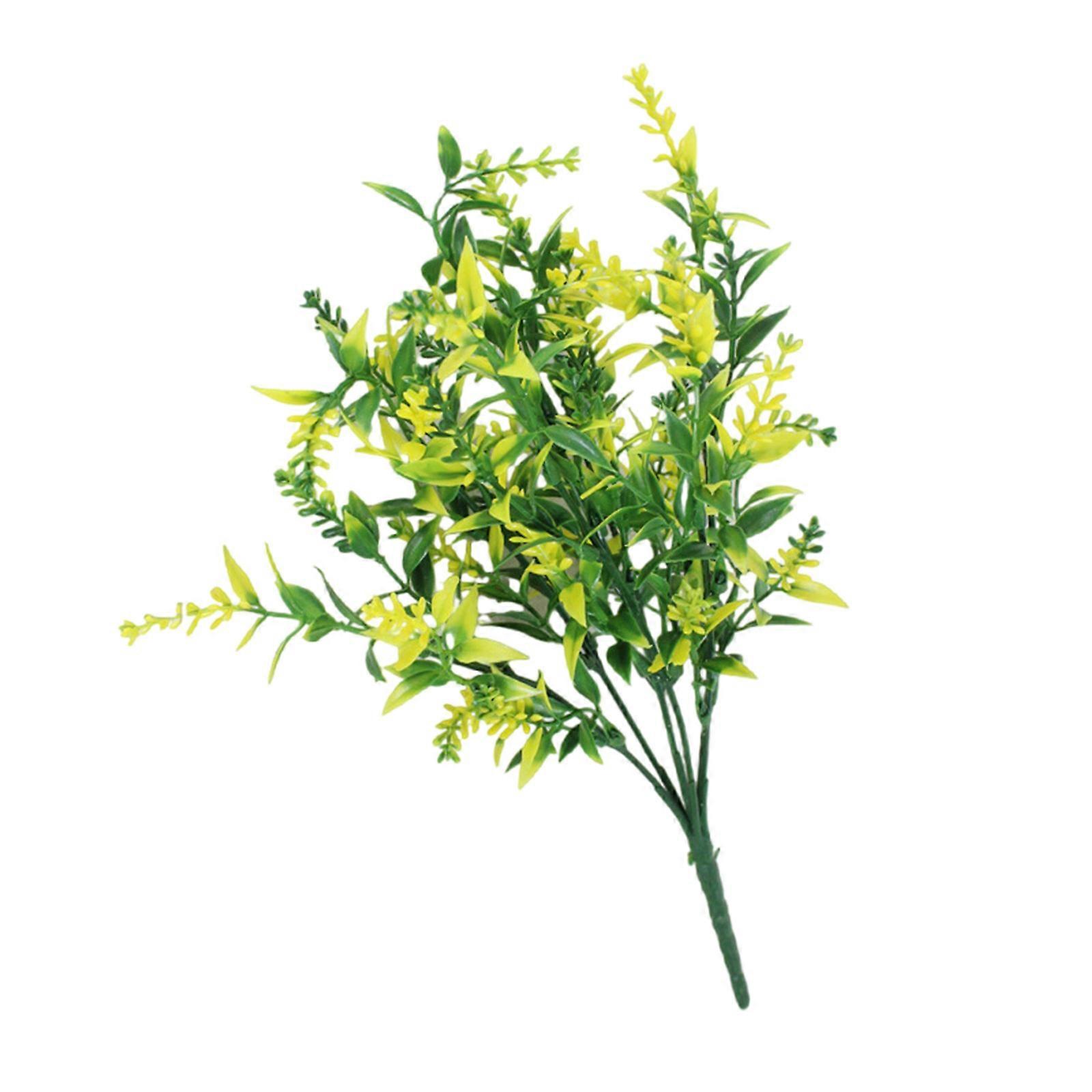 User Friendly Artificial Lavender Stem Flower Decors to Add a Touch of Charm to Your Living Space or Event Setting  Yellow