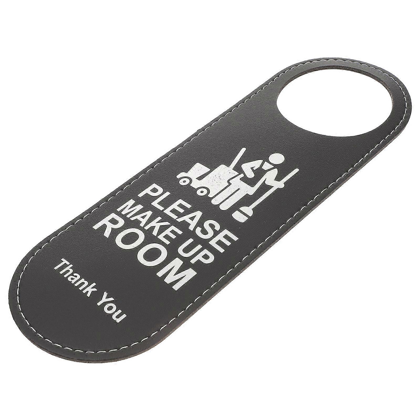 Do Not Disturb Door Hanger Sign For Hotel Owners With Rectangular Shape 1Pcs
