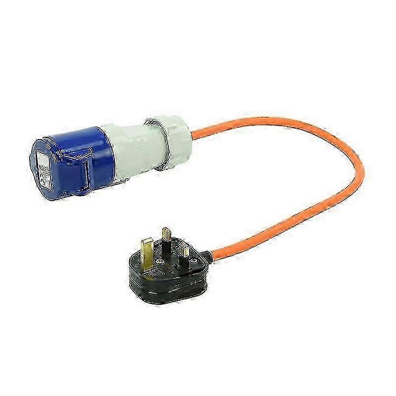 Adapter cable 40cm from UK plug to CEE