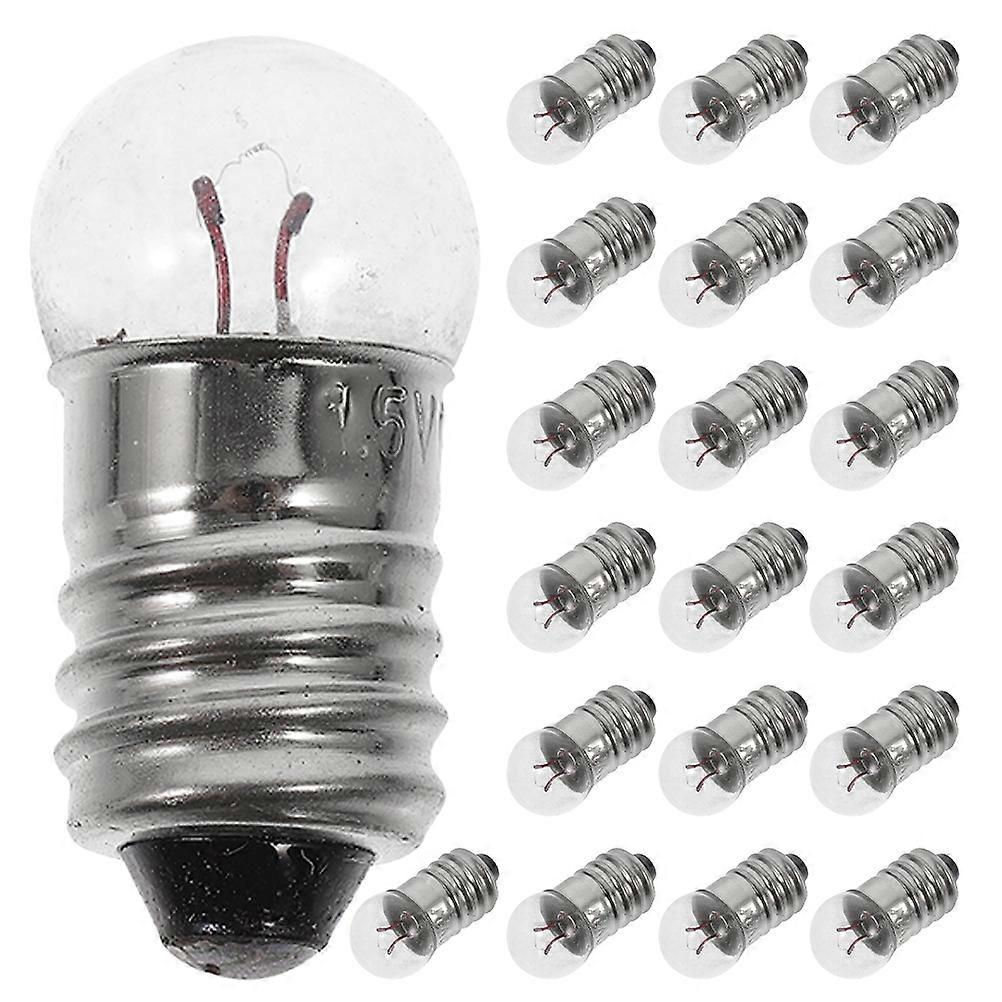 Small Light Bulb for Experimental Use 20Pcs Mini Light Bulbs Base
