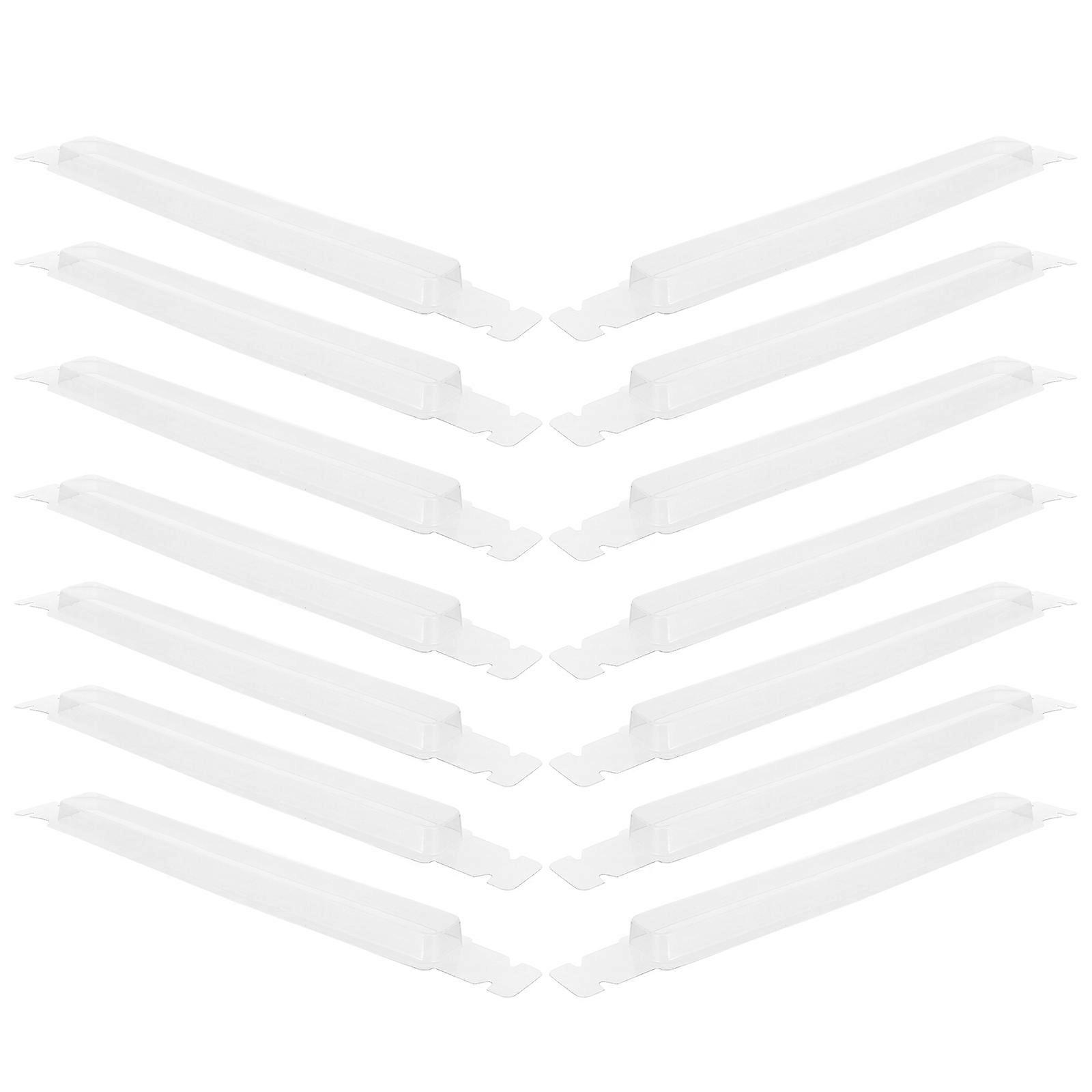 Clock Pointer Protection Box for Wall Clock Hands with 20Pcs Transparent PVC Covers