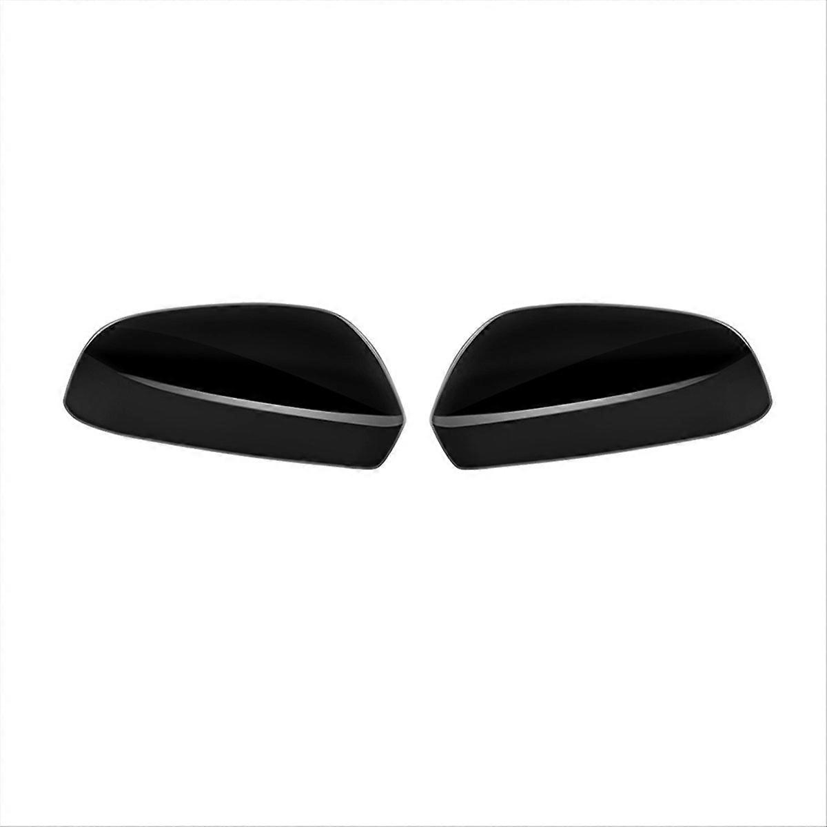 Side Rearview Mirror Cover for 2024 Side Gloss Black