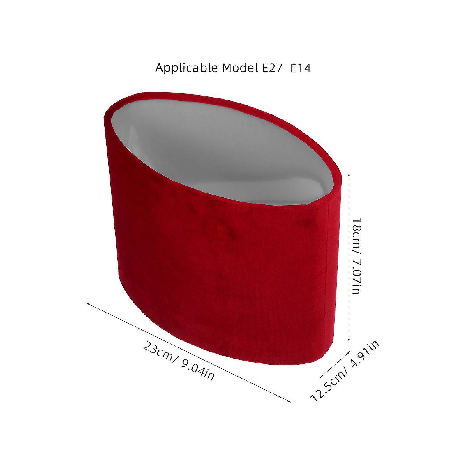 Abat-jour ovale Table Lampadaire Couverture Remplacement Luminaire Accessoire