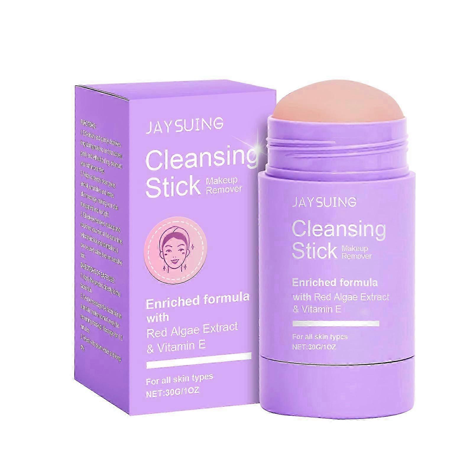 Gentle Cleansing & Makeup Remover Stick effortlessly dissolves makeup and impurities