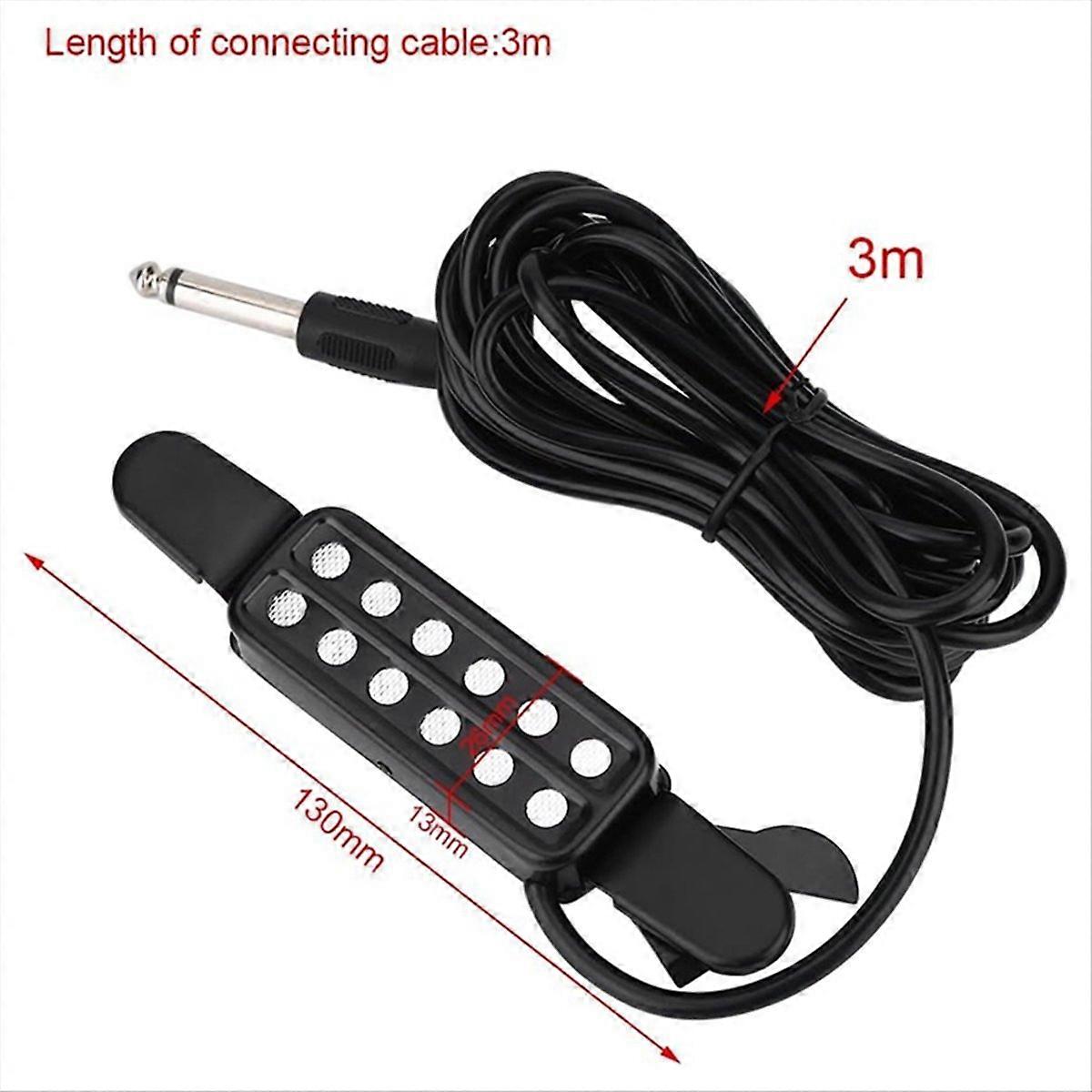 Gitarrpickup, Akustisk Gitarrpickup-kontakt