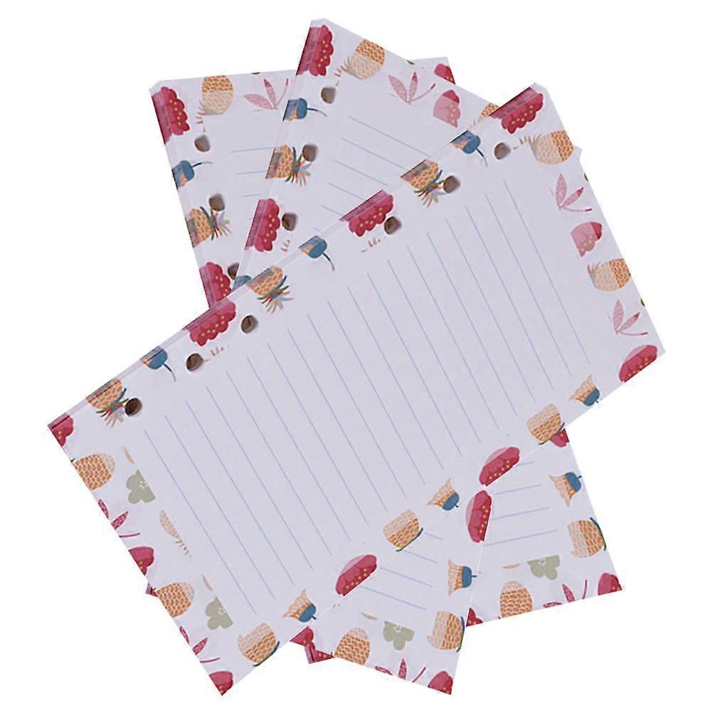 Planner Inserts Loose-Leaf Notepad Paper for Writing Use 3Pcs 3 Books