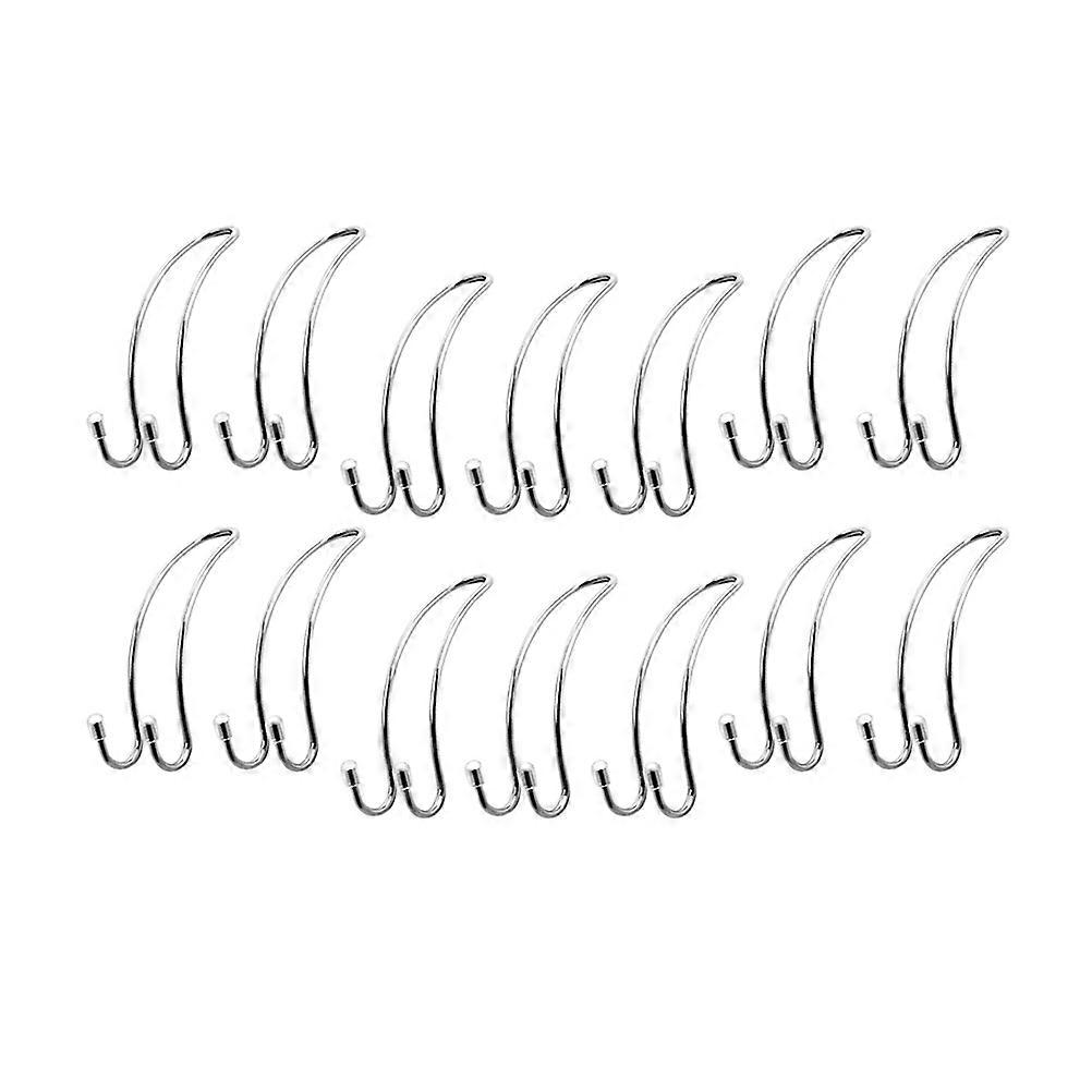 Silver Seat Headrest Hooks for Car Use 42Pcs Multi-Functional Hanging Hooks