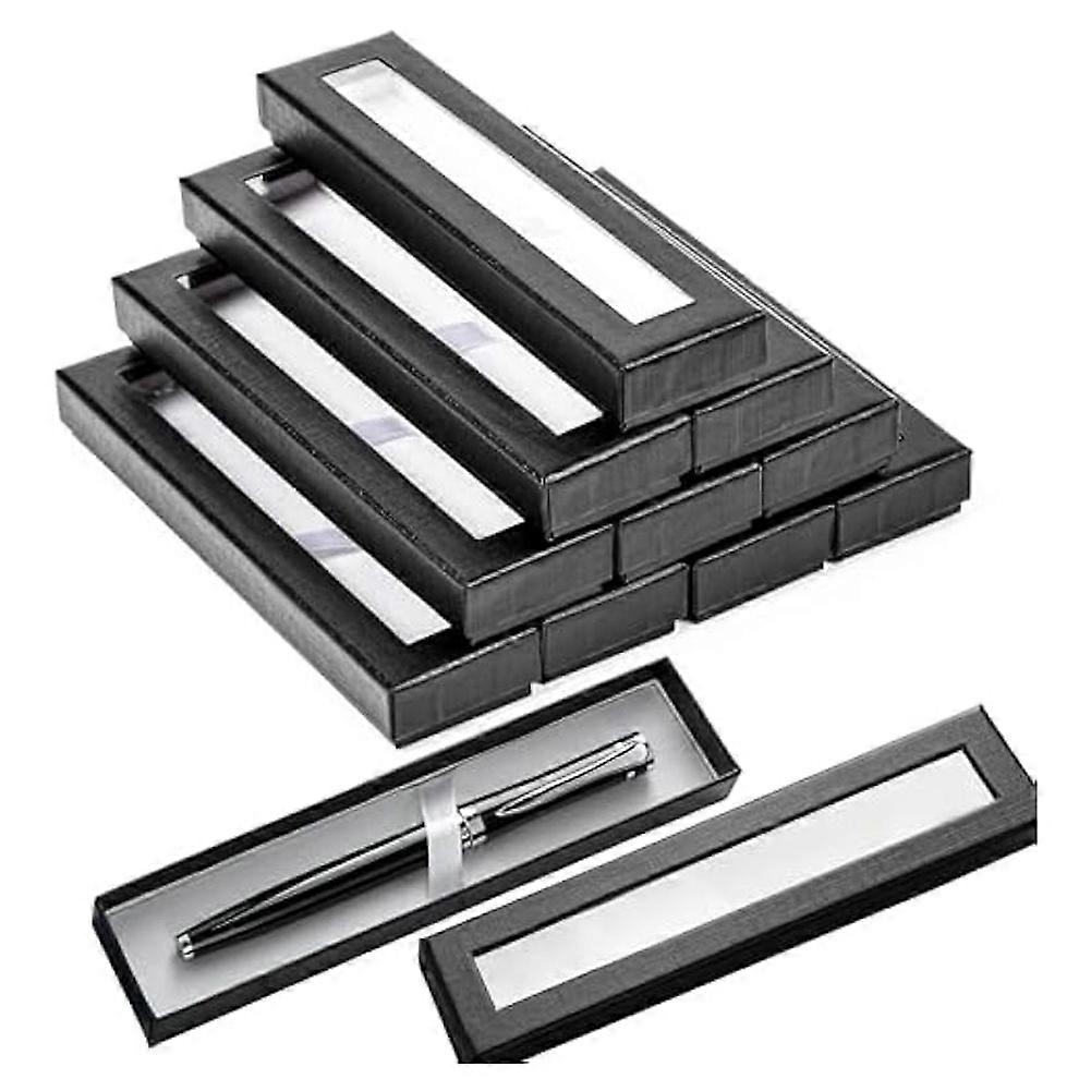 10Pcs Empty Pen Box with Clear Lid Pen Boxes