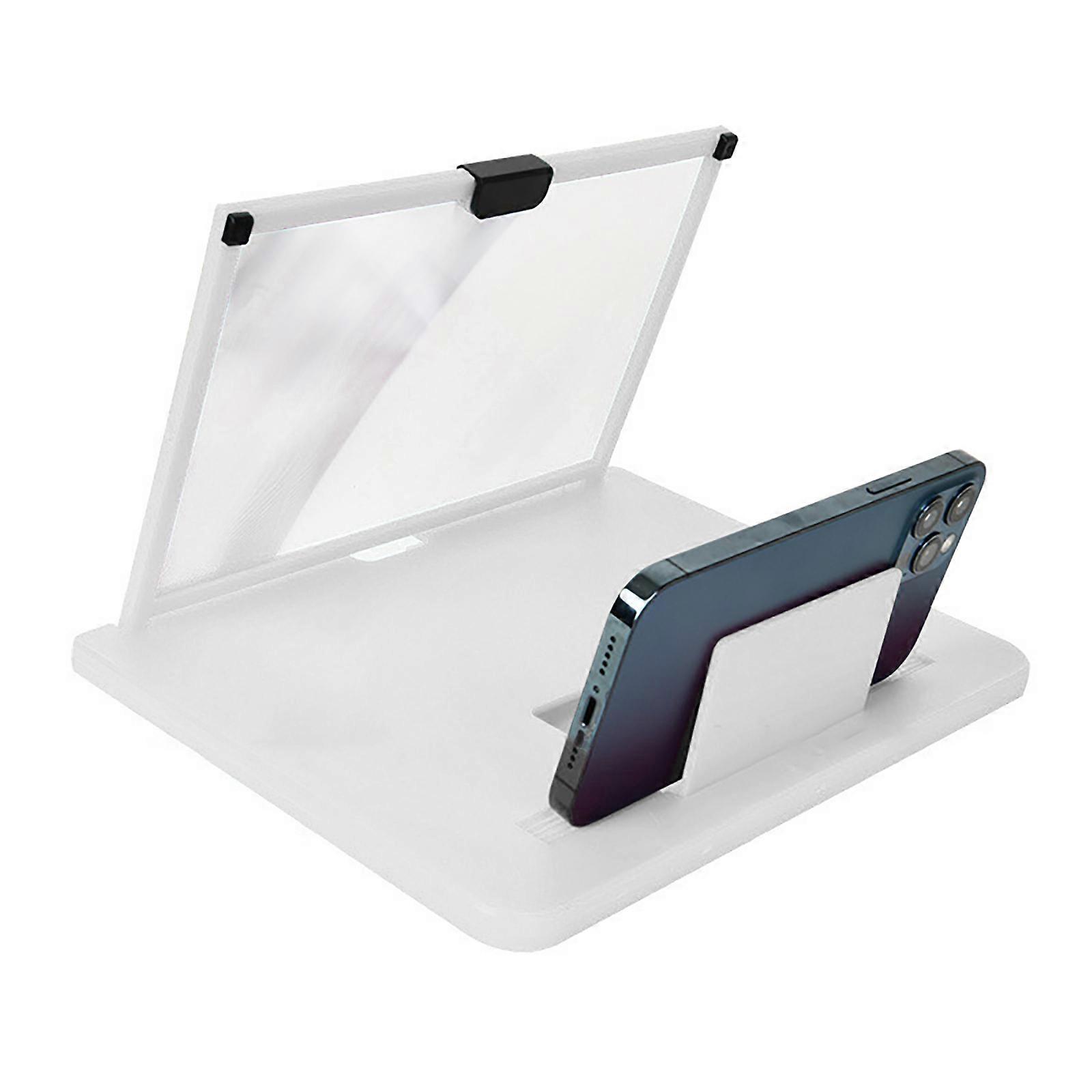 10in/12in Magnifying Glass for Movie Video Game Phone Screen Amplifier Stand Magnifying Projector Screen Enlarger Multicolor