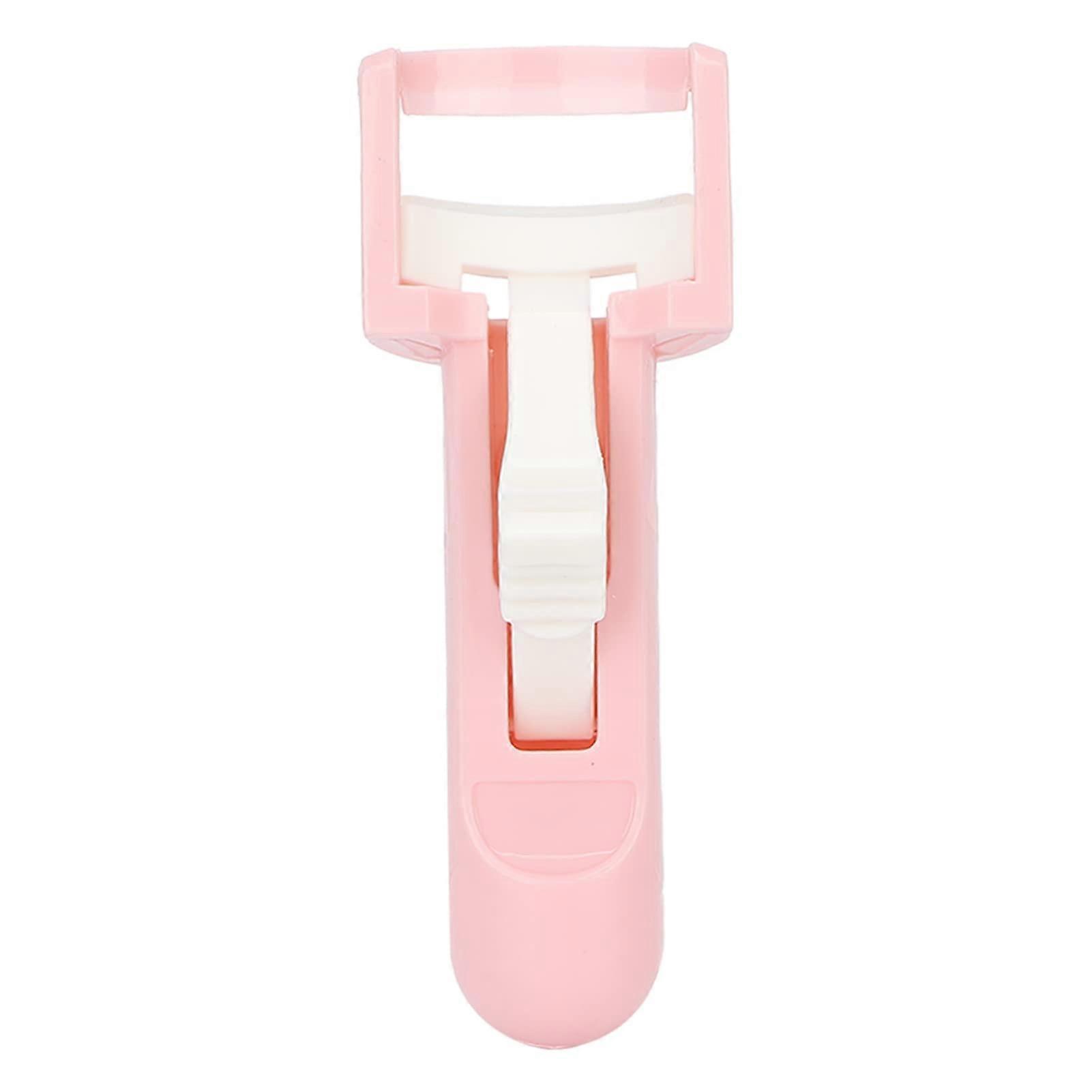 Portable Eyelash Curler for Asian Eyes with Ergonomic Grip and LongLasting WideAngle Curl