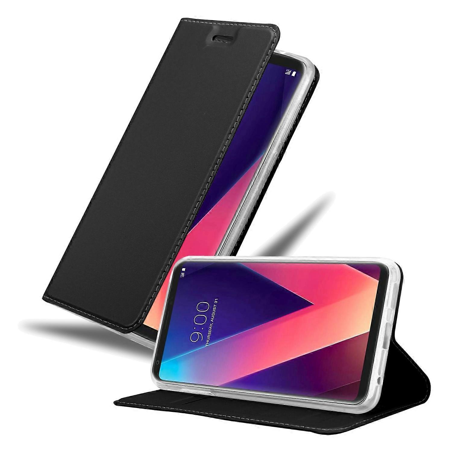 LG V30 / V30+ / V30S / V30S+ Kılıf Koruyucu Kılıf - Kart Yuvalı Mat Yüzey