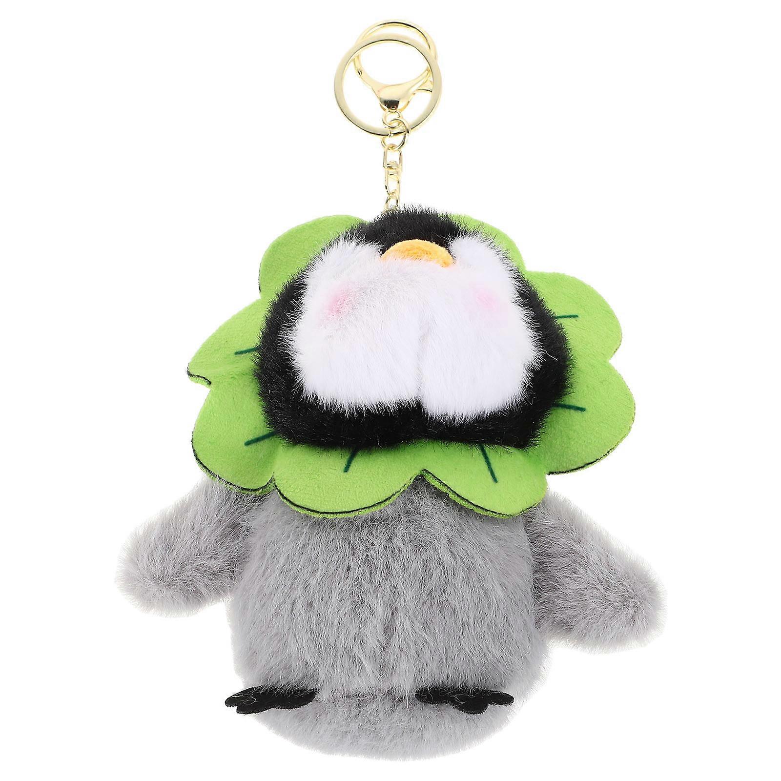 Penguin Keychains Cute Plush Keychain Pendant for Car Keys