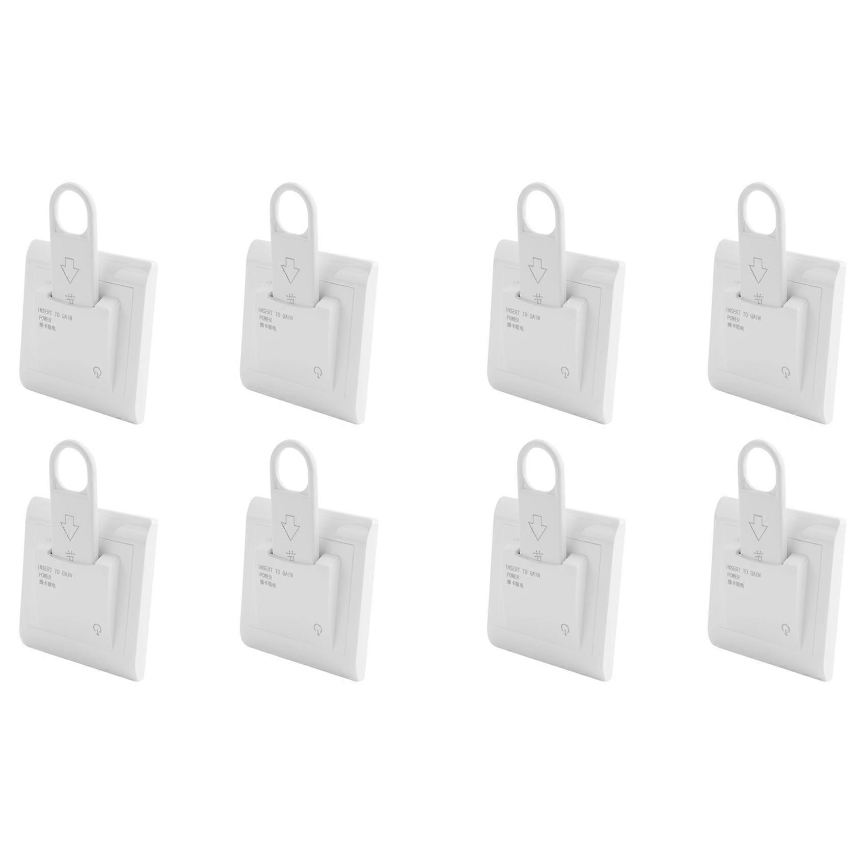 8X High Grade Hotel Magnetic Card Switch Energy Saving Switch Insert Key for Power